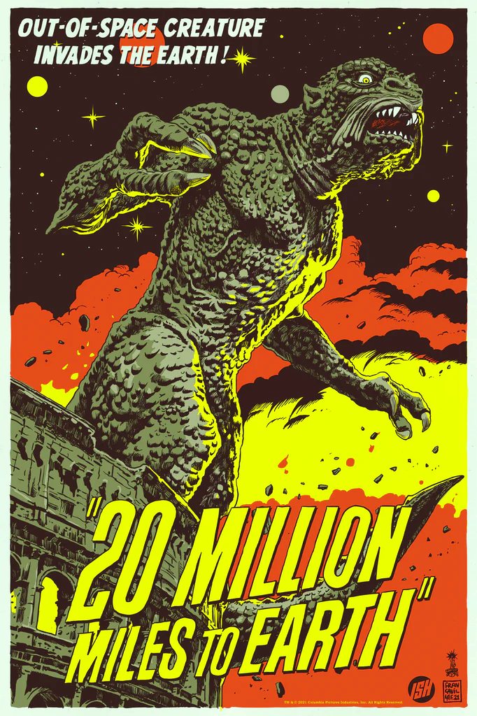 20 MILLION MILES TO EARTH (regular) by Francesco Francavilla