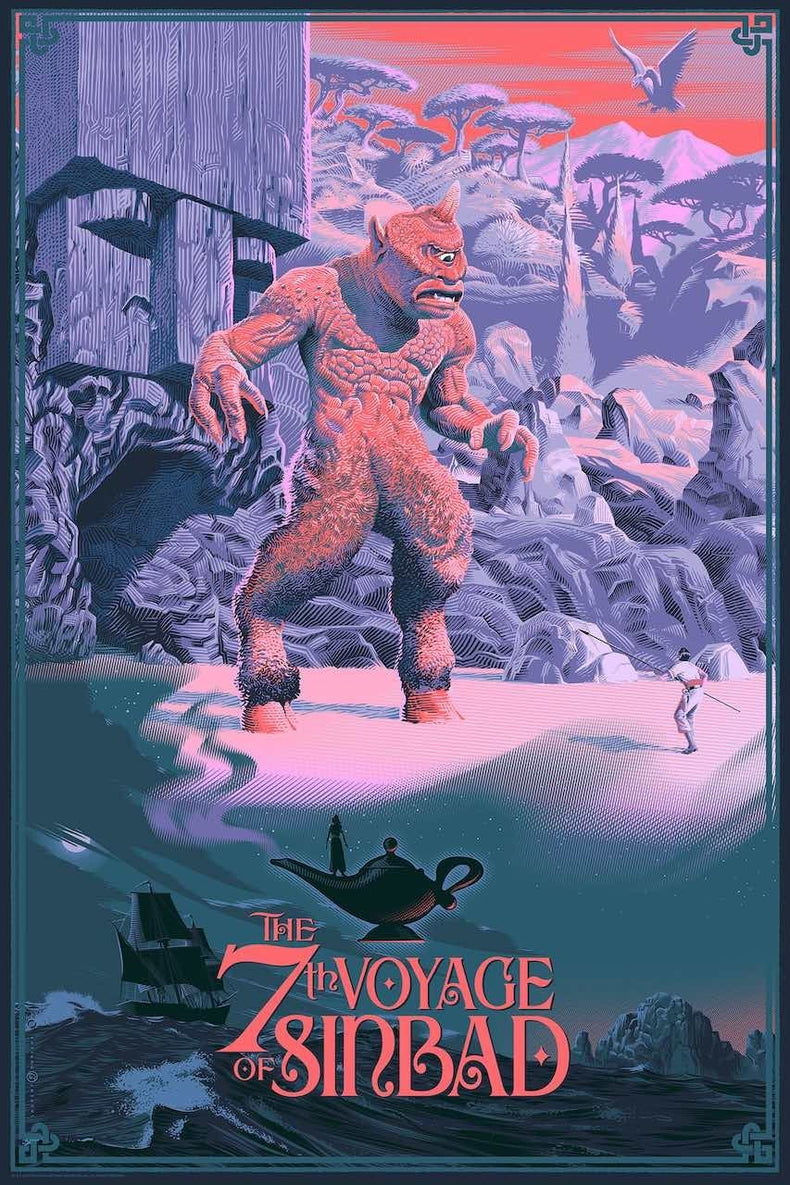 7TH VOYAGE OF SINBAD, THE (variant) by Laurent Durieux