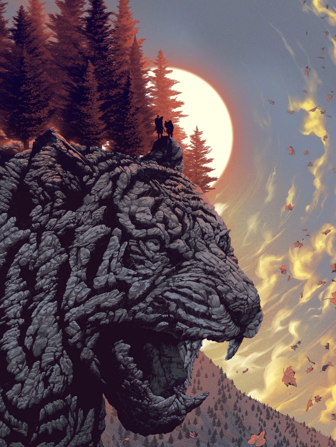 DERSU UZALA (artist art print sunset) by Kevin Tong