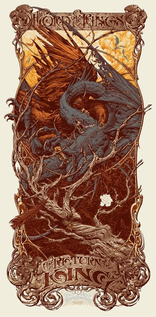LORD OF THE RINGS: THE RETURN OF THE KING (regular edition) by Aaron Horkey