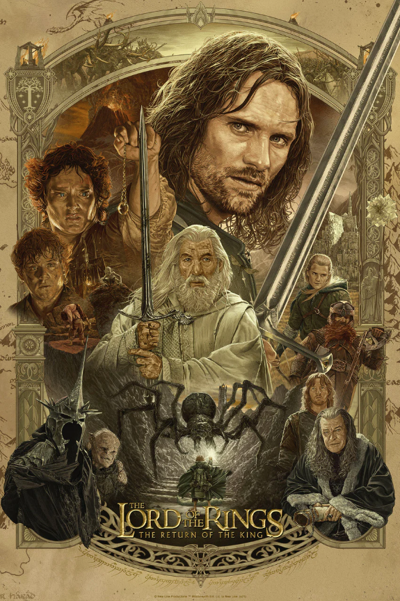 LORD OF THE RINGS: RETURN OF THE KING, THE (regular) by Juan Carlos Ruiz Burgos