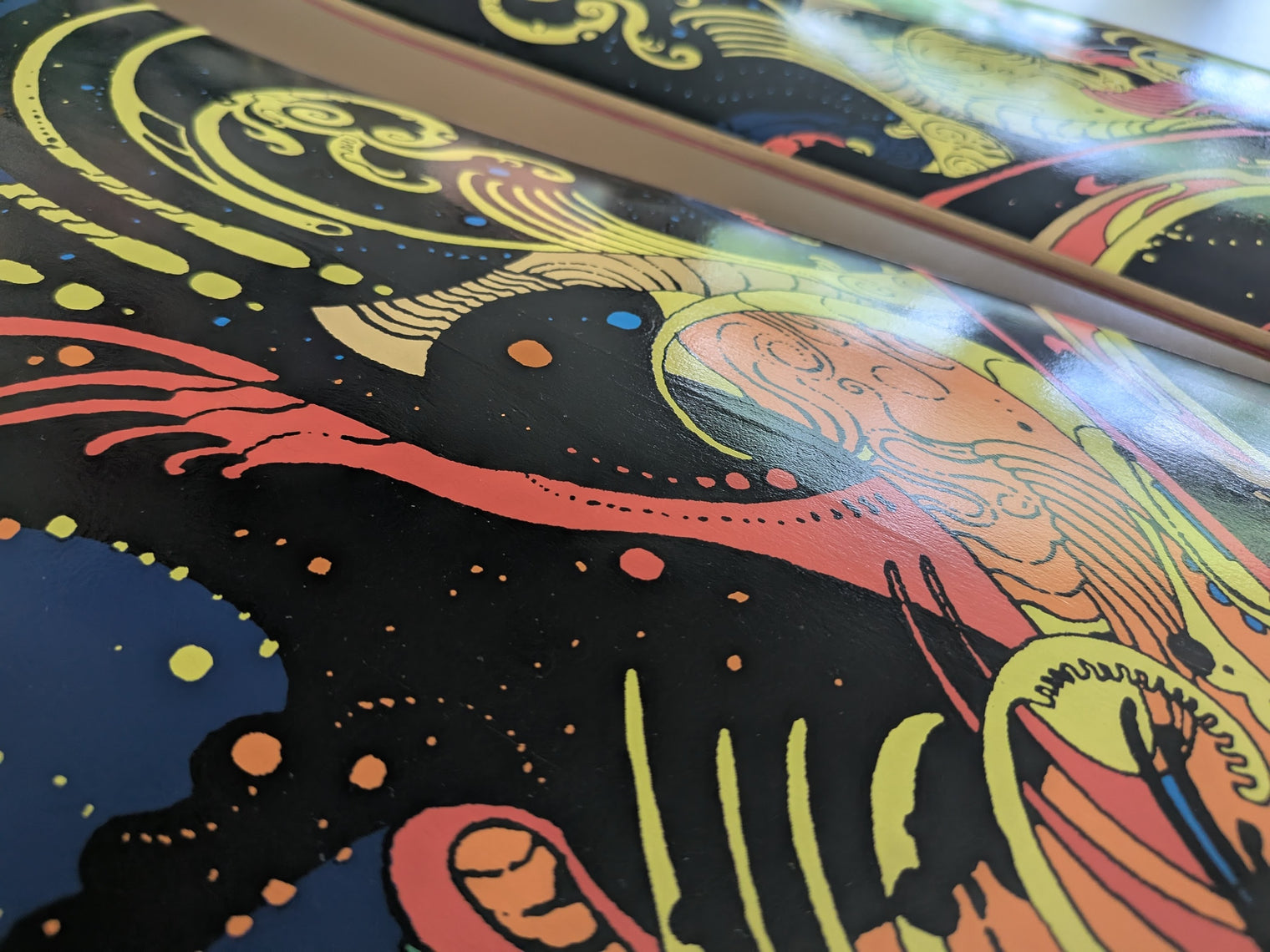 STAR CONTROL Rampant Skate Deck Diptych by Kilian Eng