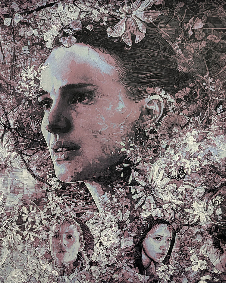 ANNIHILATION (regular) by Krzysztof DomaradzkiLimited edition screen print for Alex Garland's Annihilation, created by artist Krzysztof Domaradzki. This movie poster is a collectible art print produced using traditional silkscreen printing techniques. Pri