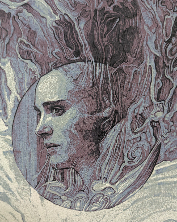 ANNIHILATION (regular) by Krzysztof DomaradzkiLimited edition screen print for Alex Garland's Annihilation, created by artist Krzysztof Domaradzki. This movie poster is a collectible art print produced using traditional silkscreen printing techniques. Pri