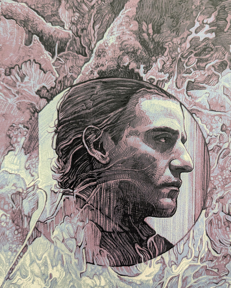 ANNIHILATION (regular) by Krzysztof DomaradzkiLimited edition screen print for Alex Garland's Annihilation, created by artist Krzysztof Domaradzki. This movie poster is a collectible art print produced using traditional silkscreen printing techniques. Pri