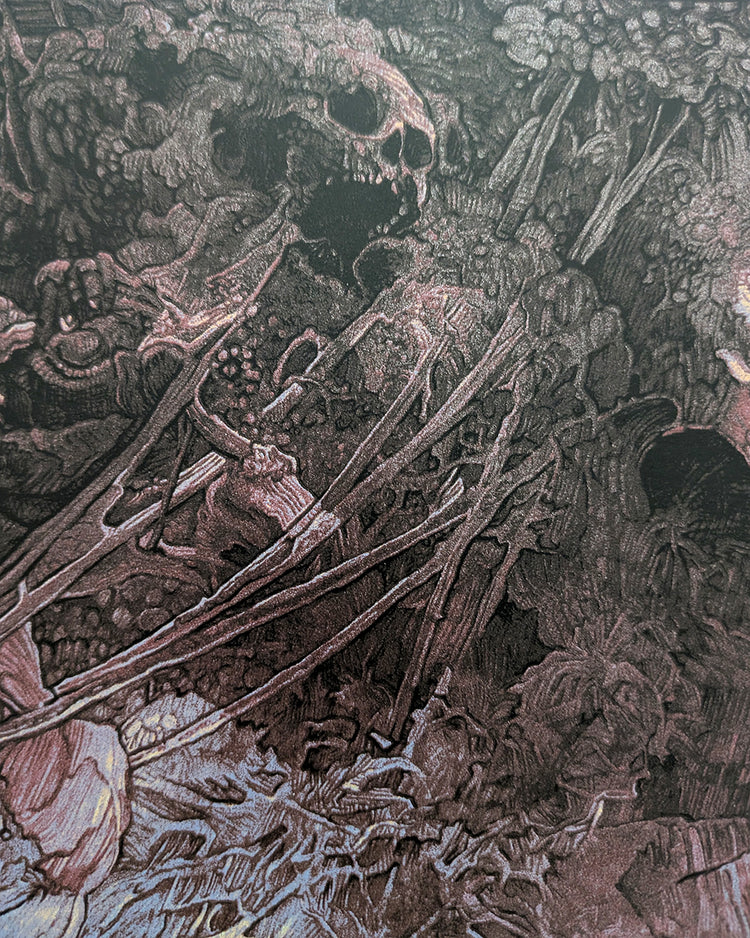 ANNIHILATION (variant) by Krzysztof DomaradzkiLimited edition screen print for Alex Garland's Annihilation, created by artist Krzysztof Domaradzki. This movie poster is a collectible art print produced using traditional silkscreen printing techniques. Pri