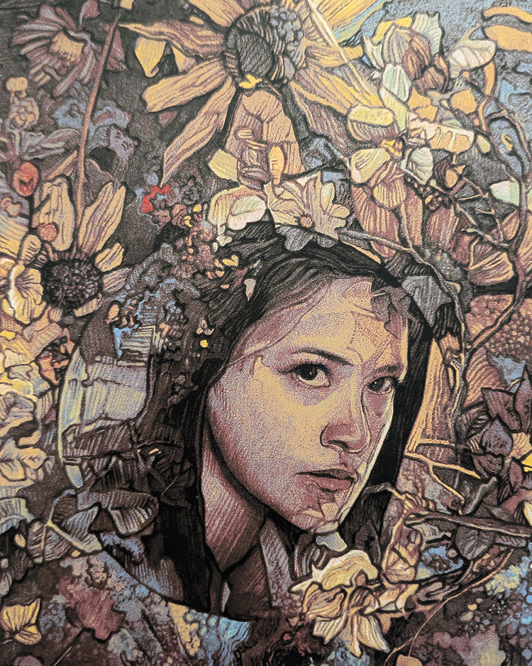 ANNIHILATION (variant) by Krzysztof DomaradzkiLimited edition screen print for Alex Garland's Annihilation, created by artist Krzysztof Domaradzki. This movie poster is a collectible art print produced using traditional silkscreen printing techniques. Pri