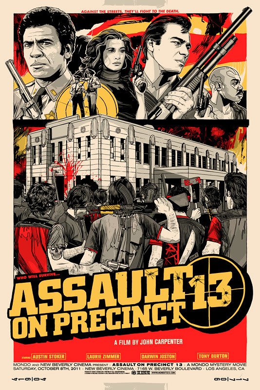 ASSAULT ON PRECINCT 13 (regular) by Tyler Stout