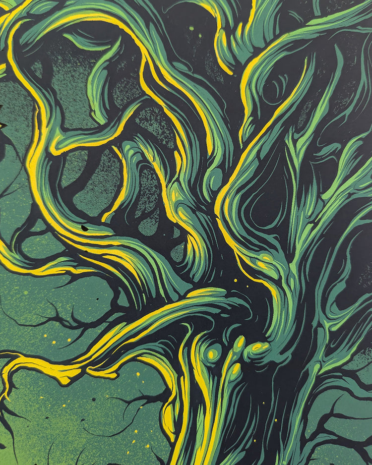 Beetlejuice by Dan Mumford - Limited Edition Regular Tim Burton AMPLimited edition Beetlejuice screen print by Dan Mumford. Hand-numbered silkscreen, regular edition of 250. Hero Complex Gallery, 18x24 inches, mint.