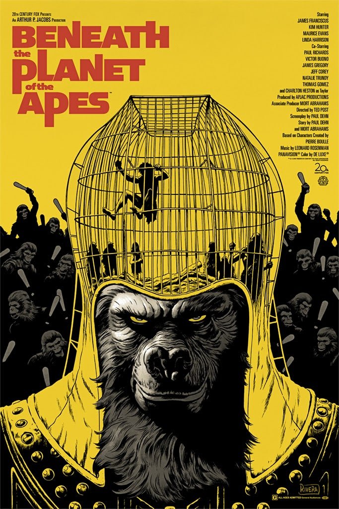 BENEATH THE PLANET OF THE APES (regular) by PAOLO RIVERA