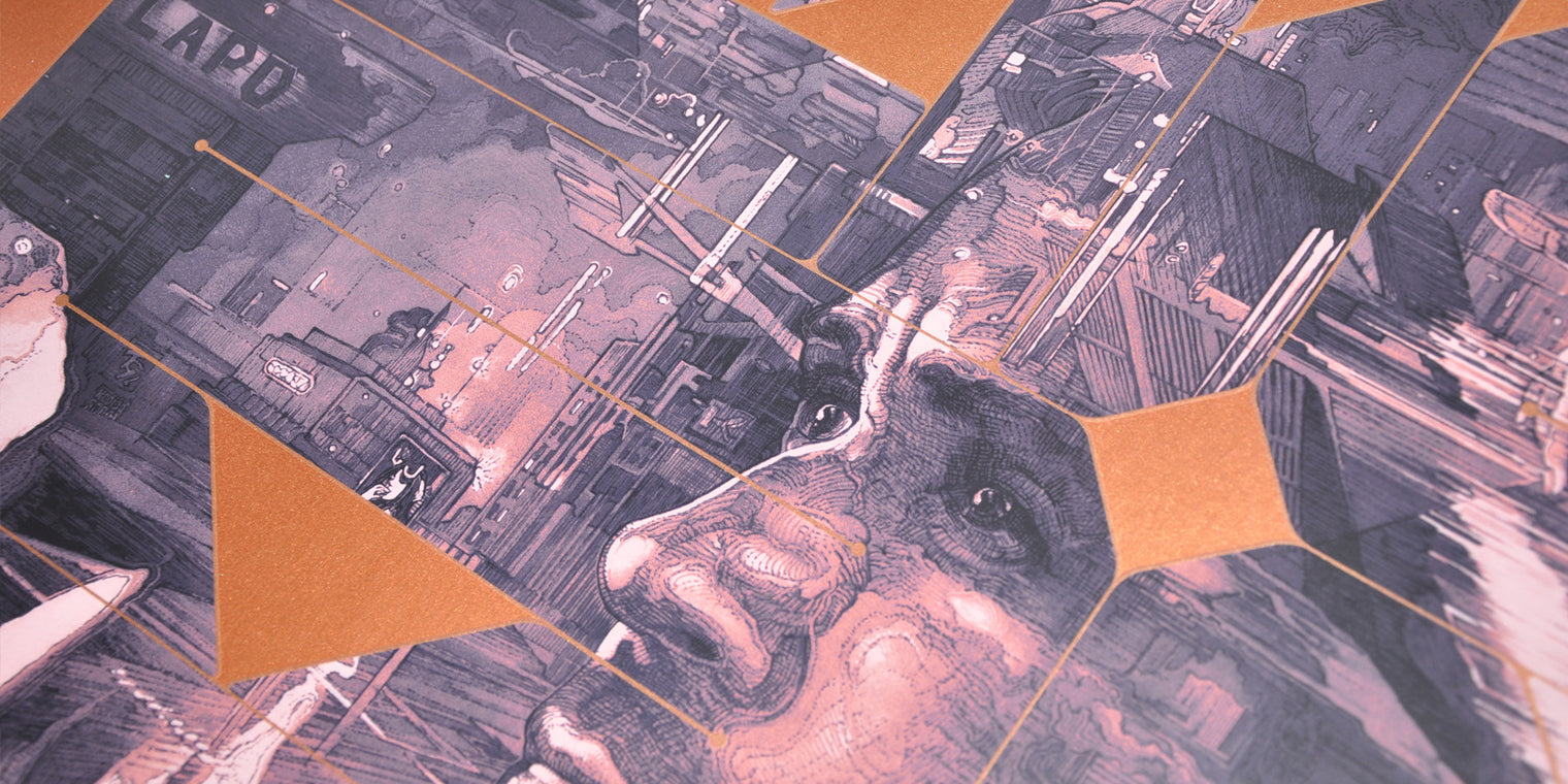 BLADE RUNNER 2049 (copper) by Krzysztof Domaradzki