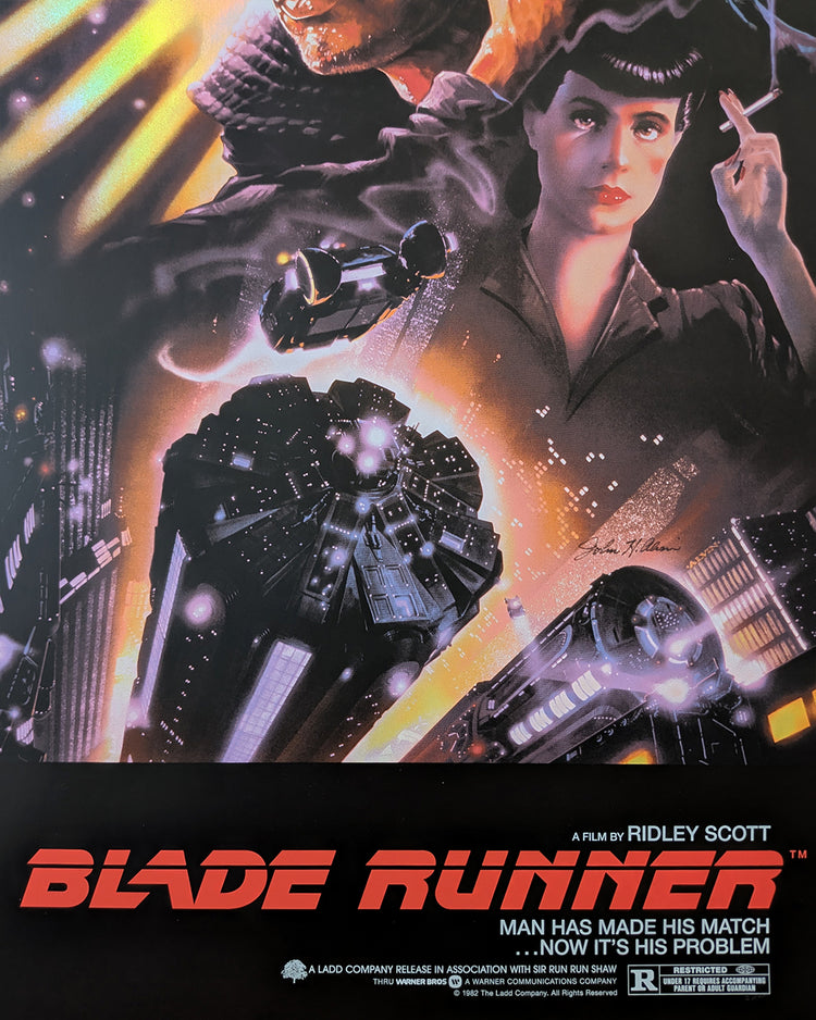 BLADE RUNNER (foil 2020) by John Alvin