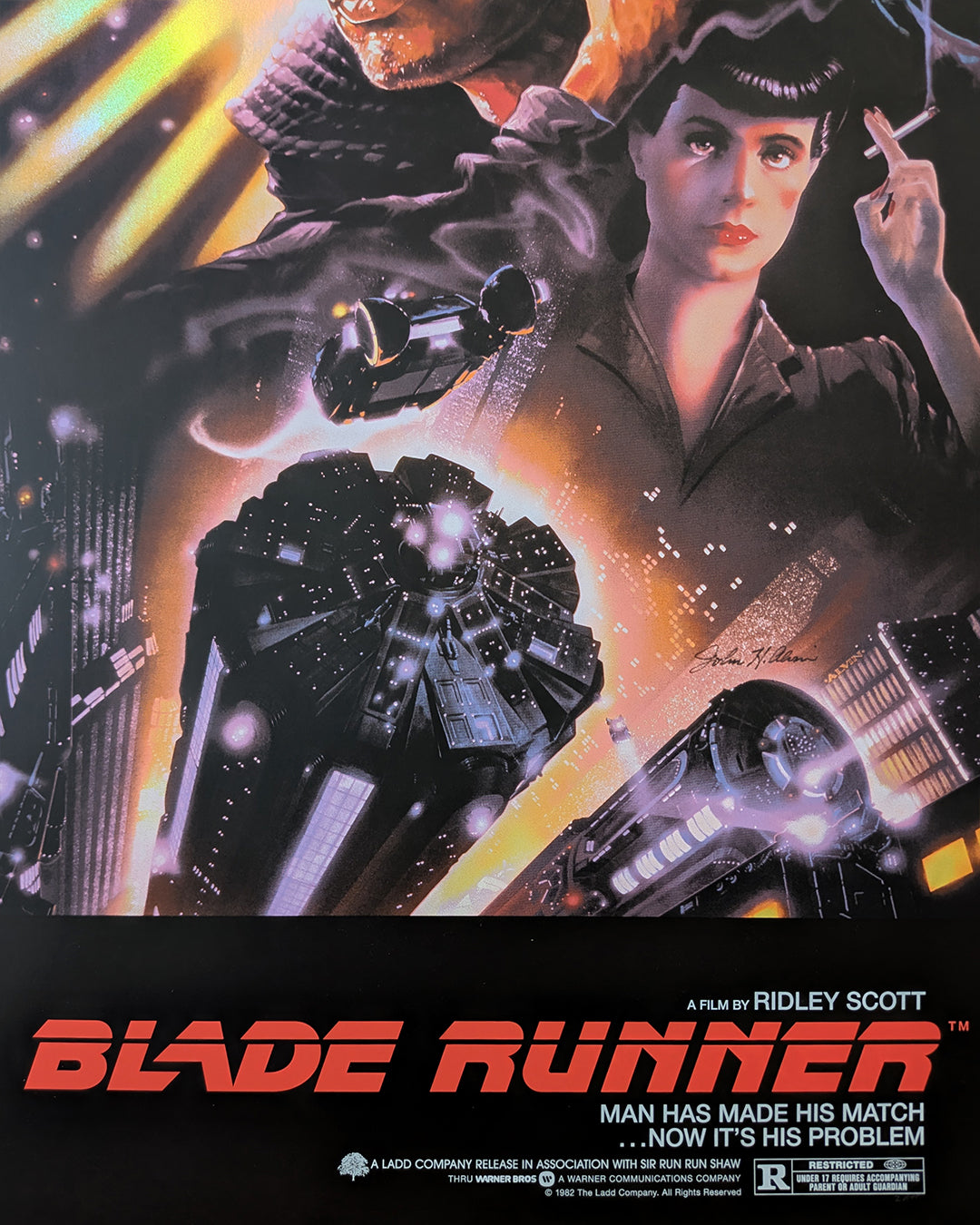 BLADE RUNNER (foil 2020) by John Alvin