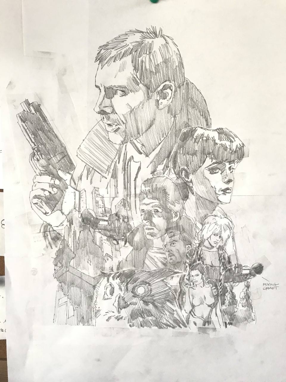 BLADE RUNNER by Paul Mann