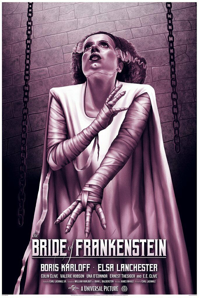 BRIDE OF FRANKENSTEIN, THE (regular) by Sara Deck