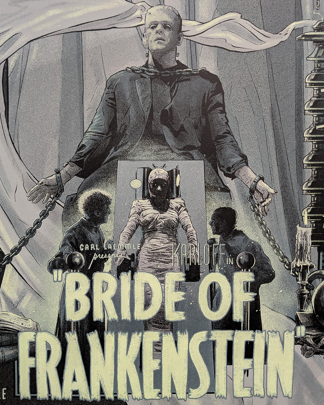 BRIDE OF FRANKENSTEIN (regular) by Vance Kelly