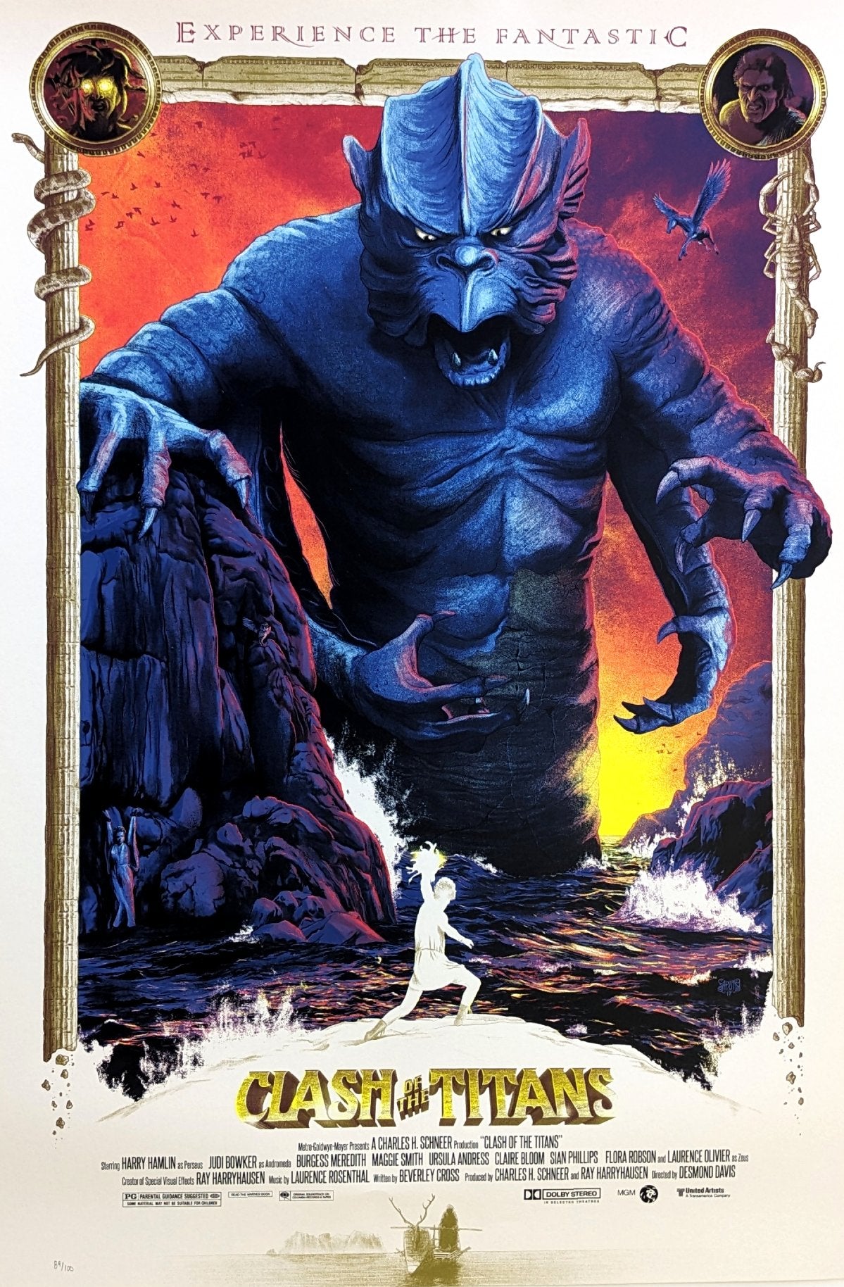 CLASH OF THE TITANS (regular) by Mike Saputo