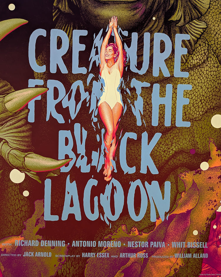 CREATURE FROM THE BLACK LAGOON (regular) by Martin Ansin
