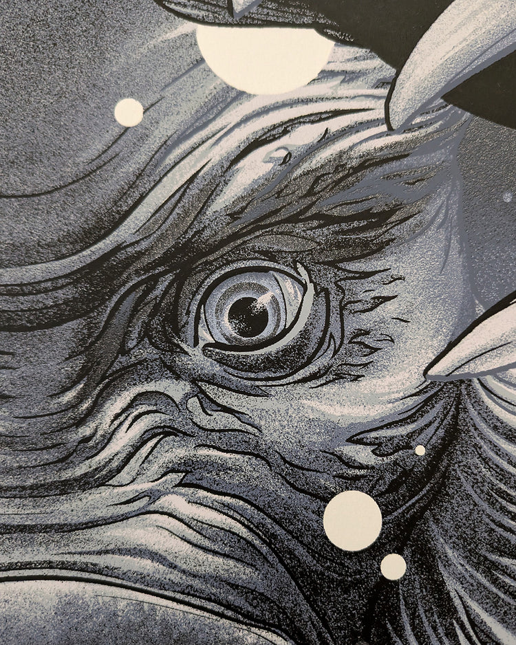 CREATURE FROM THE BLACK LAGOON (silver screen) by Martin Ansin