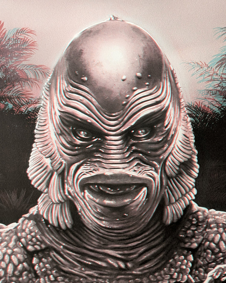 CREATURE FROM THE BLACK LAGOON (3D variant) by Tom Walker