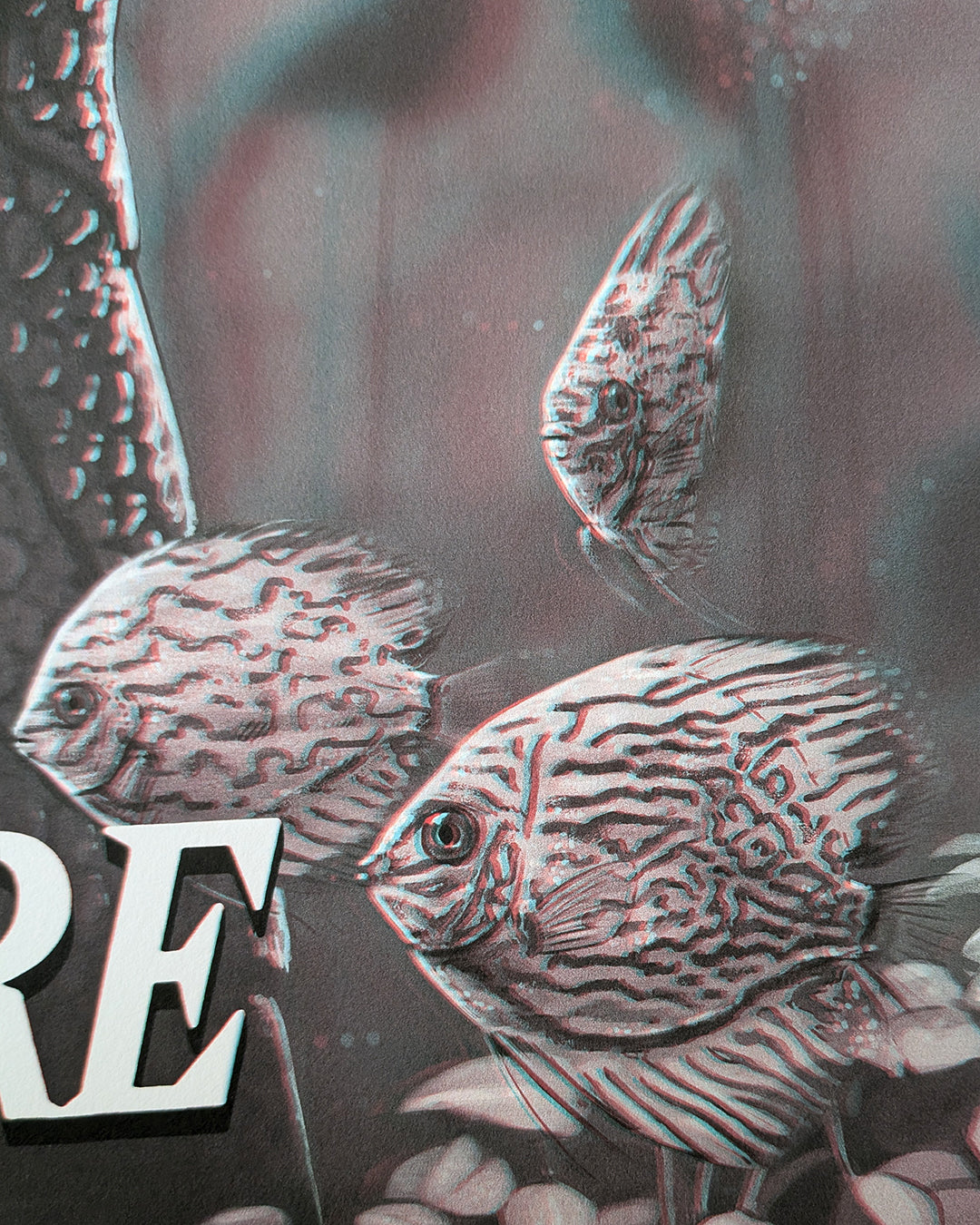 CREATURE FROM THE BLACK LAGOON (3D variant) by Tom Walker