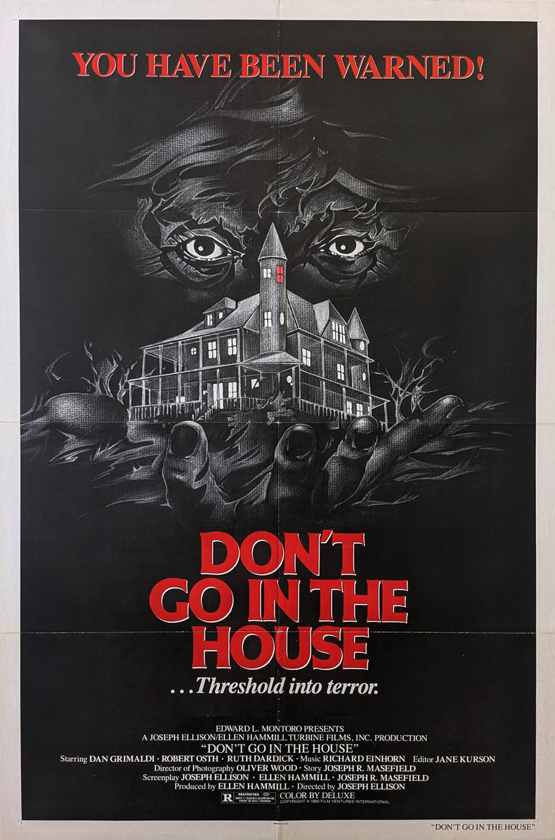 DON'T GO INTO THE HOUSE - US one-sheet poster
