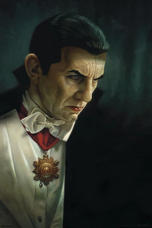 DRACULA (art print) by Greg Staples