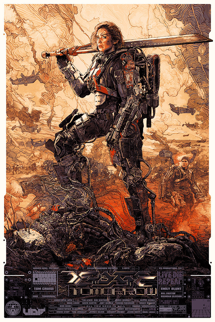 EDGE OF TOMORROW (regular) by Krzysztof Domaradzki
