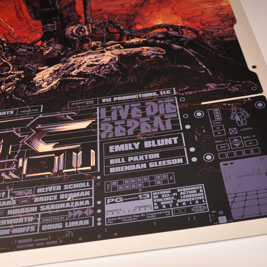 EDGE OF TOMORROW (regular) by Krzysztof Domaradzki