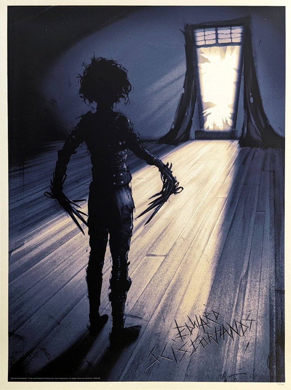 EDWARD SCISSORHANDS (regular) by Sam Wolfe Connelly