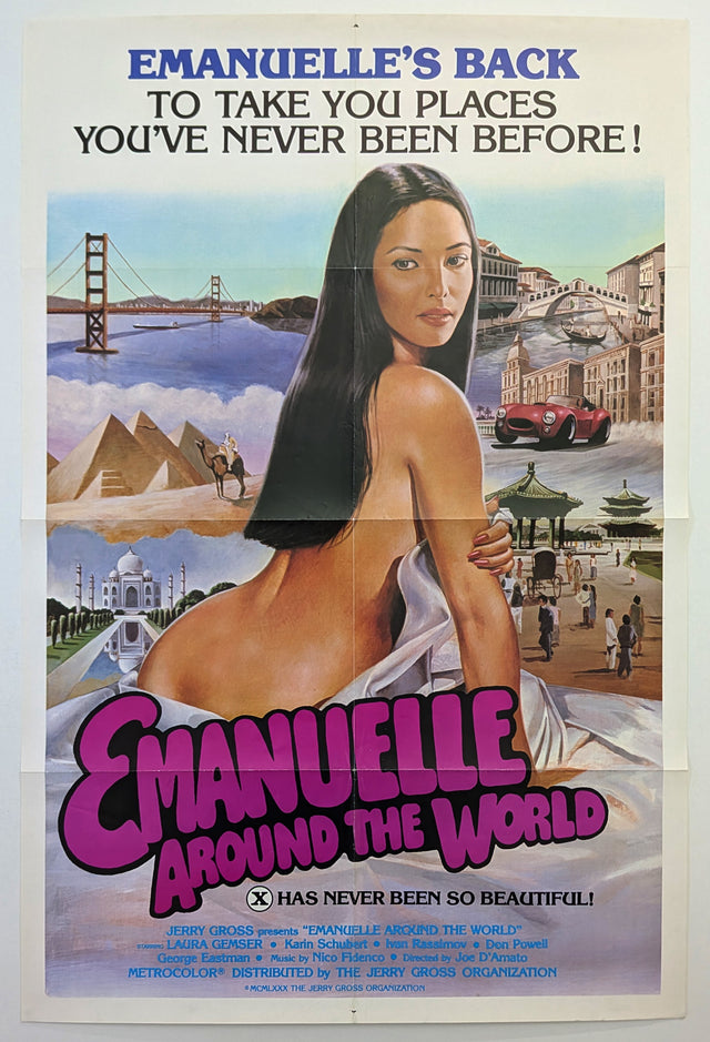 EMANUELLE AROUND THE WORLD (1977) – US one sheet