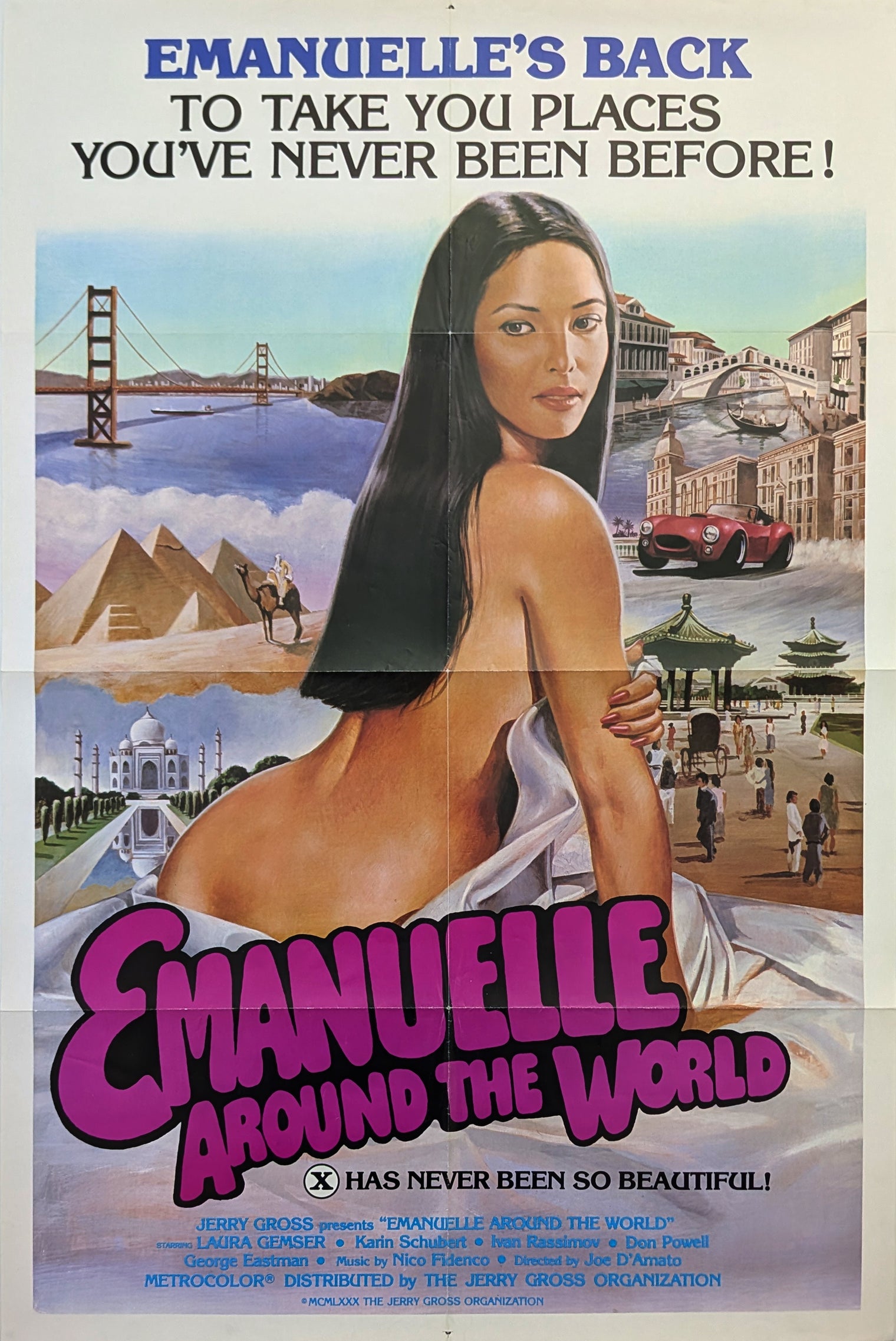 EMANUELLE AROUND THE WORLD (1977) – US one sheet