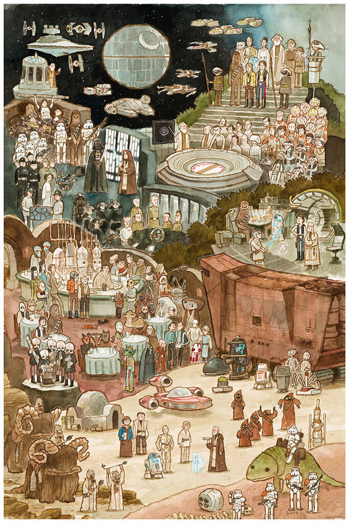 FARAWAY GALAXY by Scott Campbell (Scott C.)