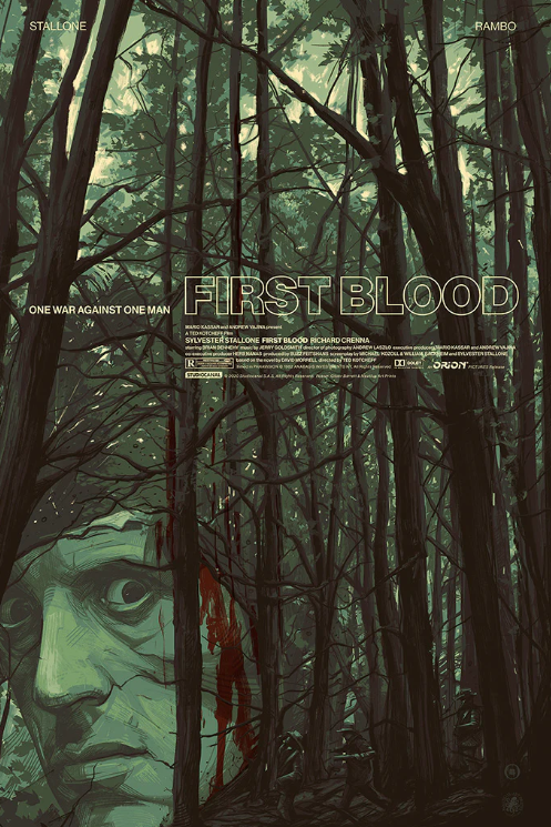 FIRST BLOOD by Oliver Barrett