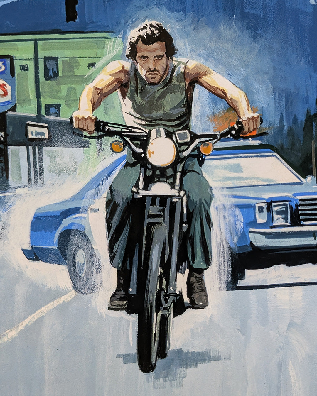 FIRST BLOOD (variant) by Paul Mann