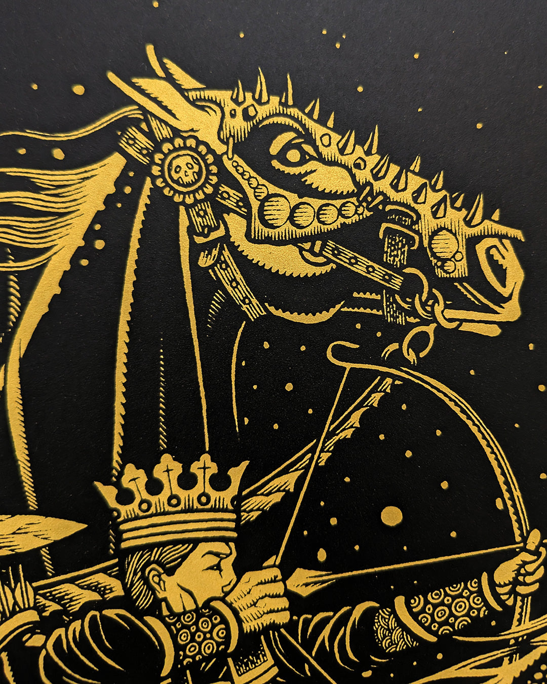 FOUR HORSEMEN (gold) by Florian Bertmer