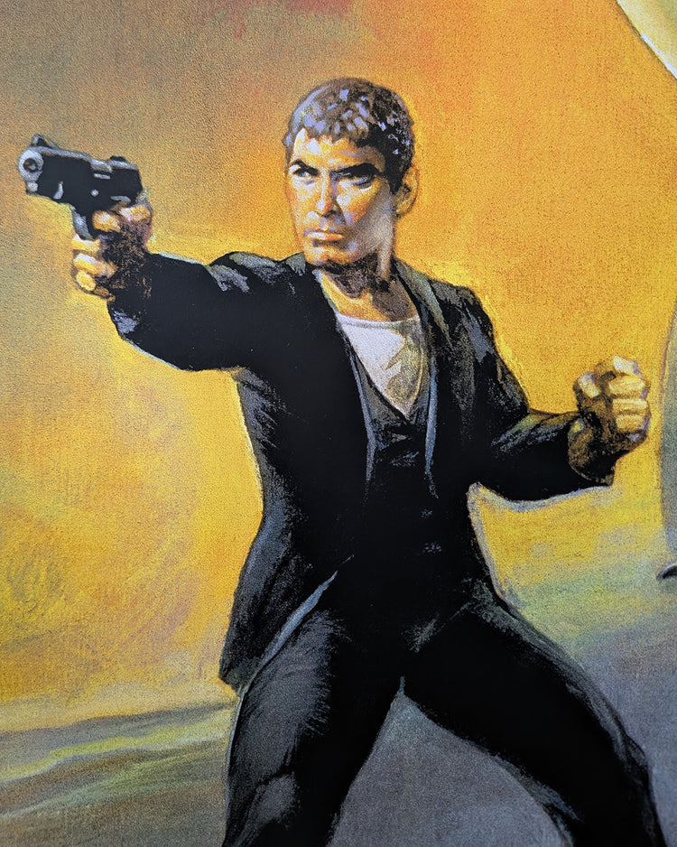 From Dusk Till Dawn by Frank Frazetta & Edmiston Art Print Edition AMPLimited edition From Dusk Till Dawn screen print. Frank Frazetta original art, separations by Jason Edmiston. Edition of 70, private commission, mint.
