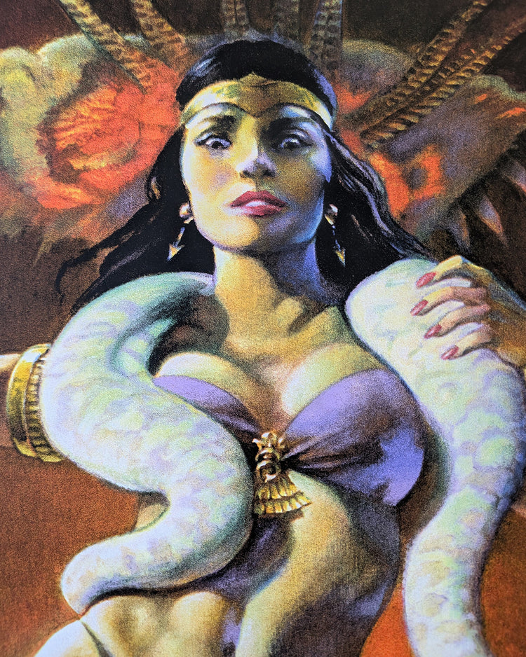 From Dusk Till Dawn by Frank Frazetta & Edmiston - Regular Edition AMPLimited edition From Dusk Till Dawn screen print. Frank Frazetta original art, separations by Jason Edmiston. Edition of 70, private commission, mint.