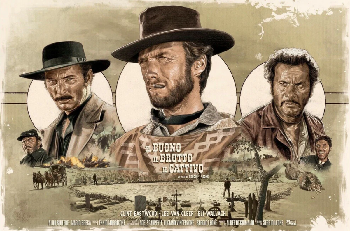 GOOD, THE BAD AND THE UGLY, THE (variant) by Juan Carlos Ruiz Burgos