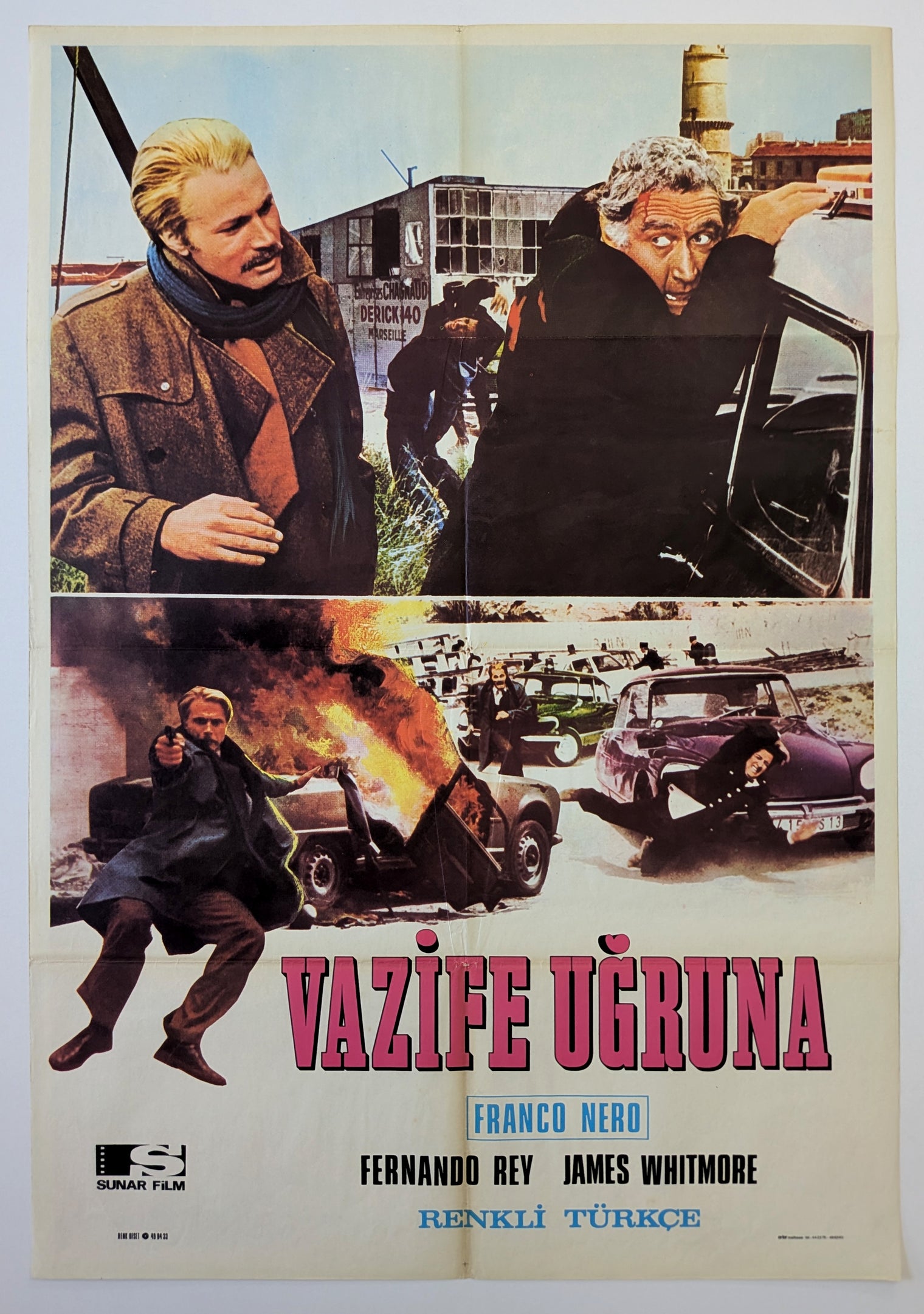 HIGH CRIME (1973) – Turkish poster