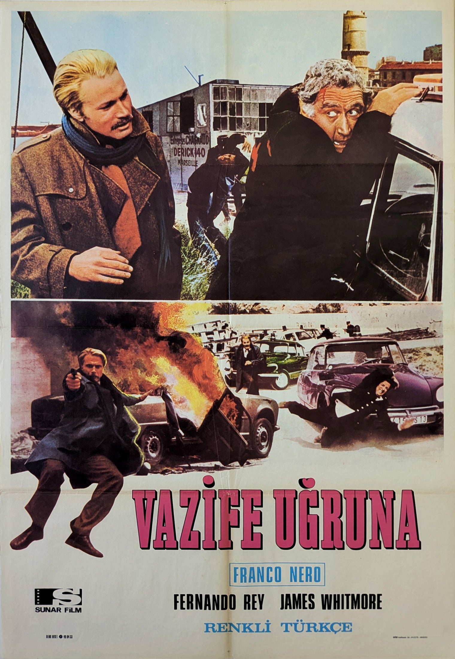 HIGH CRIME (1973) – Turkish poster