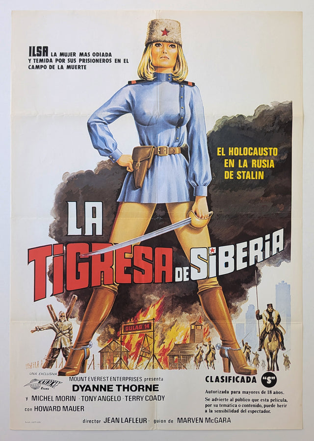 ILSA, THE TIGRESS OF SIBERIA - Spanish poster