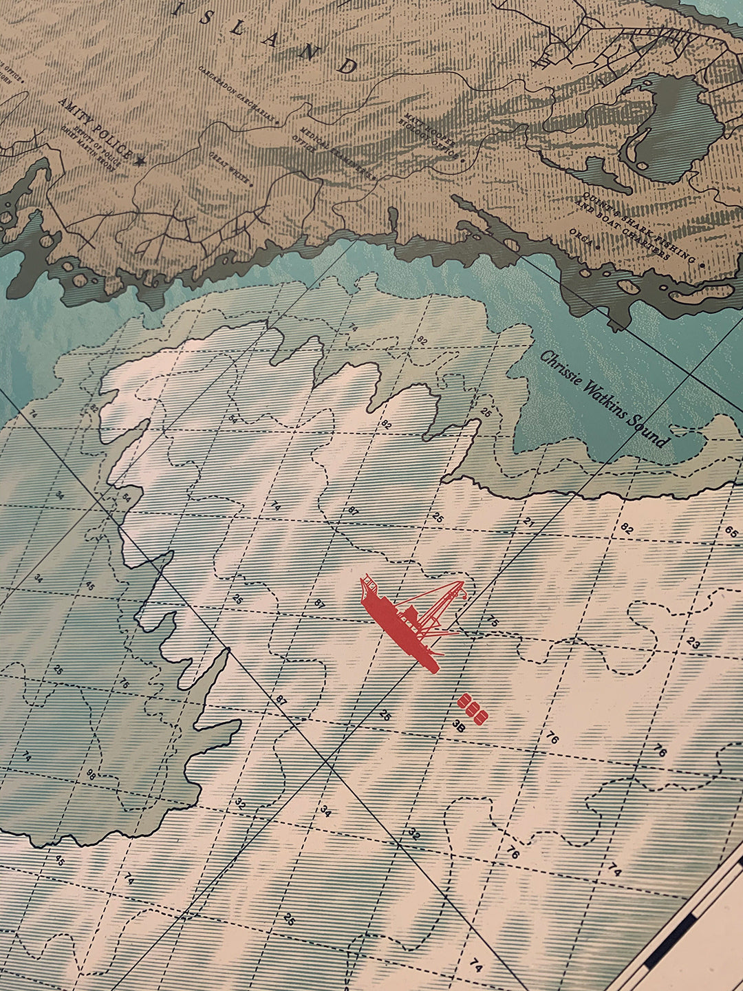 JAWS (green variant) by Anthony Petrie