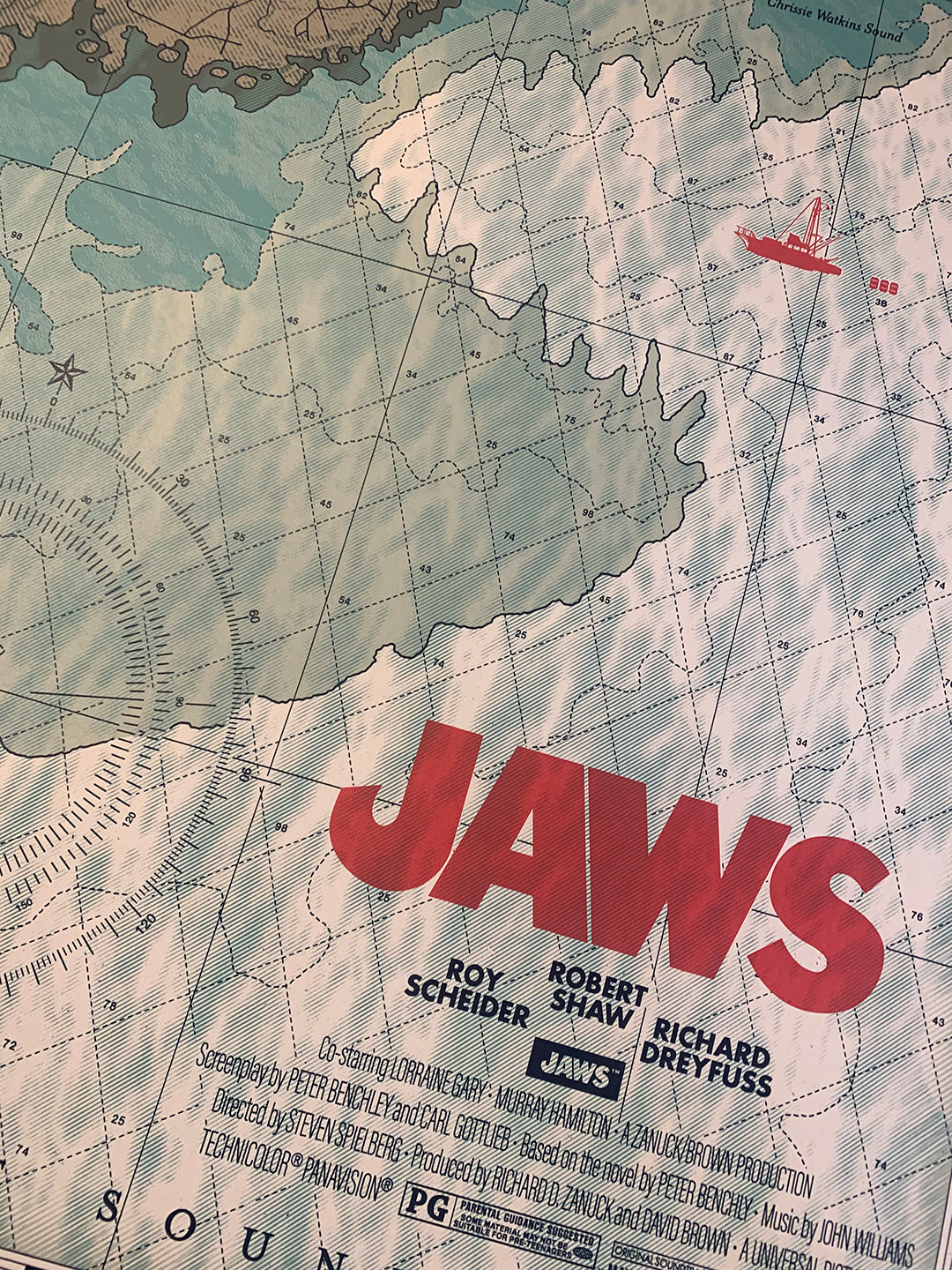 JAWS (green variant) by Anthony Petrie