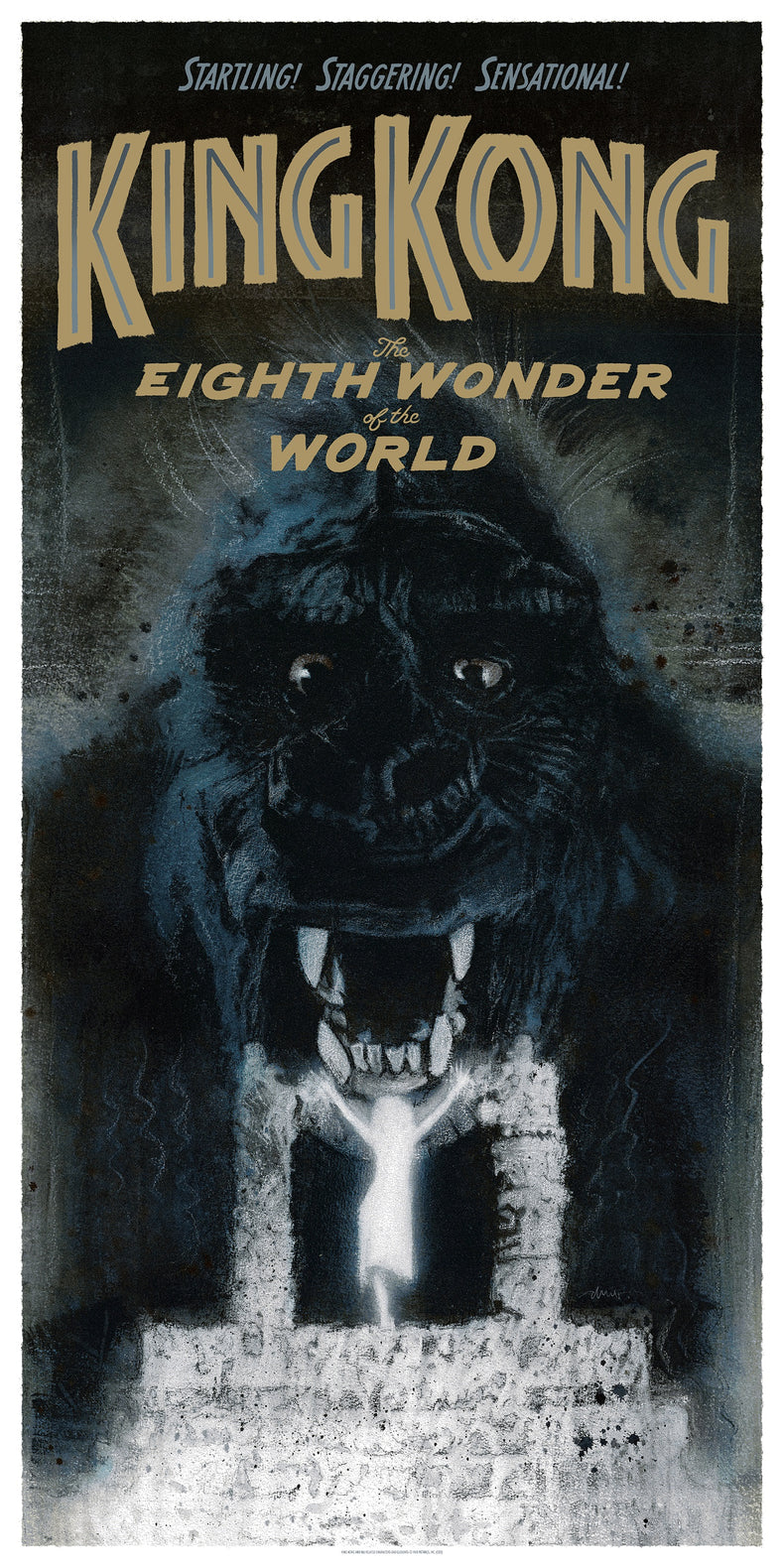 KING KONG (regular) by Drew Struzan