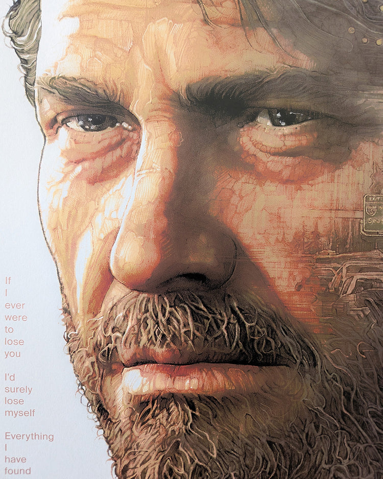 The Last of Us II by Krzysztof Domaradzki - Limited Edition Regular AMPLimited edition The Last of Us II screen print by Krzysztof Domaradzki. Hand-numbered 17-color silkscreen, regular edition of 125. 24x36 inches, mint.