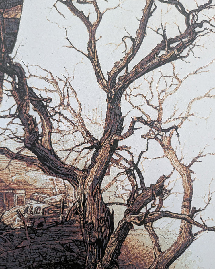 The Last of Us II by Krzysztof Domaradzki - Limited Edition Variant AMPLimited edition The Last of Us II screen print by Krzysztof Domaradzki. Hand-numbered 11-color silkscreen, variant edition of 90. 24x36 inches, mint.