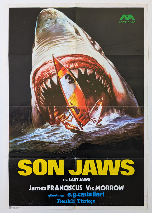 LAST SHARK, THE (1981) – Turkish poster