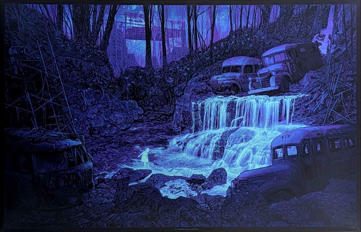 LET IT BE KNOWN THAT THERE IS A FOUNTAIN (Art Print) by Daniel Danger