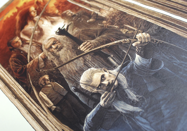 LORD OF THE RINGS TRILOGY, THE (regular) by Grzegorz "Gabz" Domaradzki